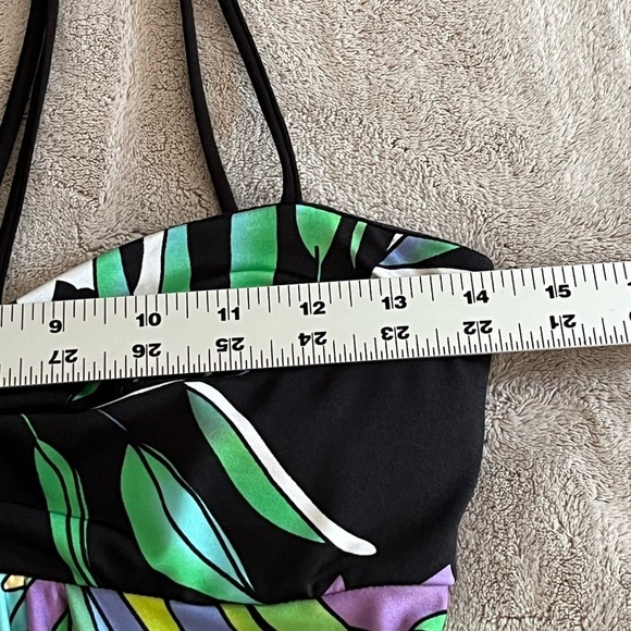 B. Darlin Vintage Y2K Strappy Tropical Floral Long Summer Maxi Dress Size Small - Picture 10 of 11